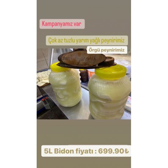 Az tuzlu kokusuz Örgü peyniri yarım yağlı Az tuzlu kokusuz Örgü peyniri yarım yağlı