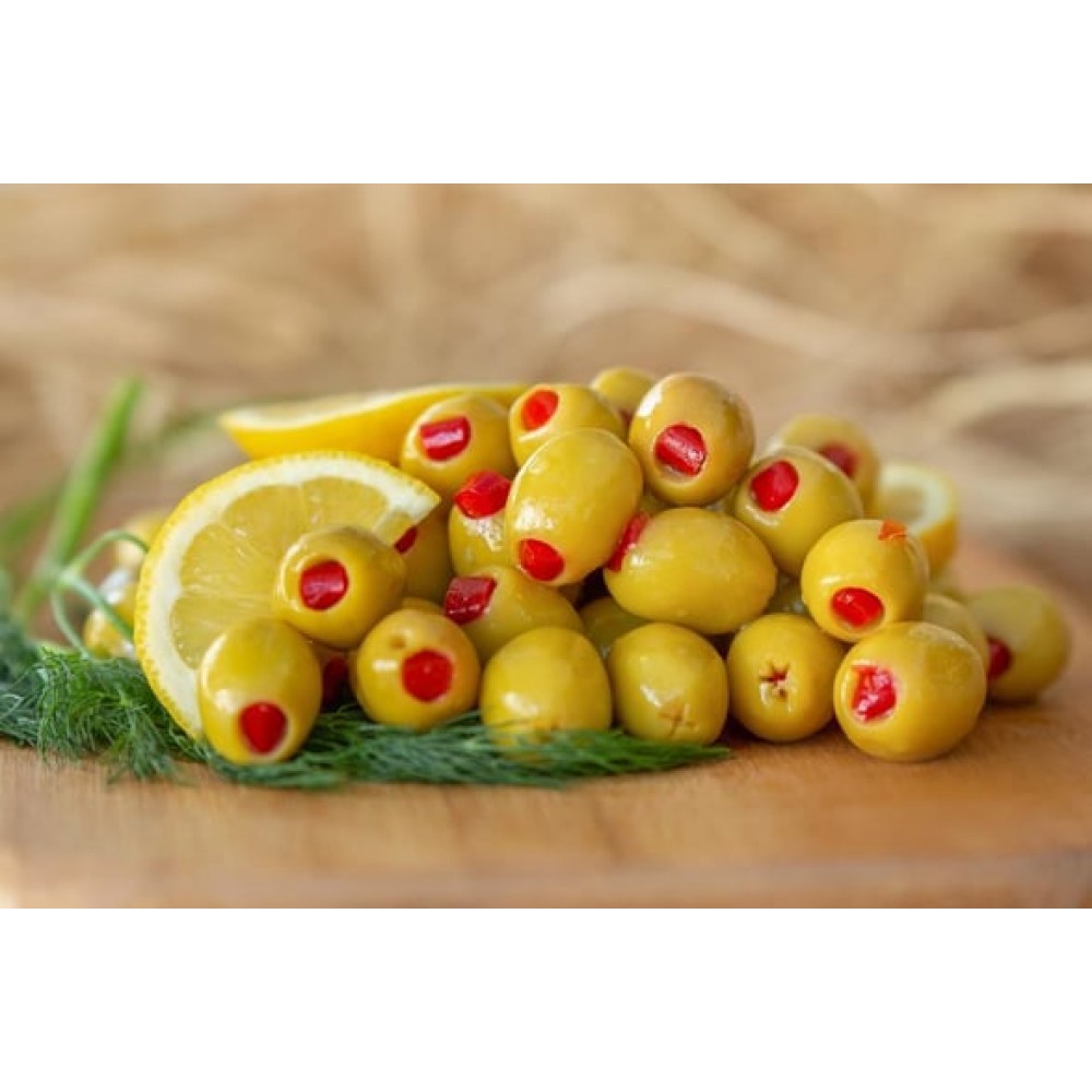 BİBERLİ ZEYTİN (1 KG)