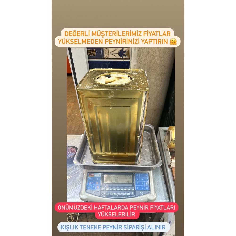 DİYARBAKIR KIŞLIK ÖRGÜ PEYNİRİ 13 KG  