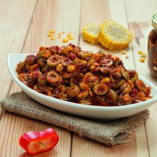 MISIRLI ZEYTİN SALATASI(1 KG) MISIRLI ZEYTİN SALATASI(1 KG)